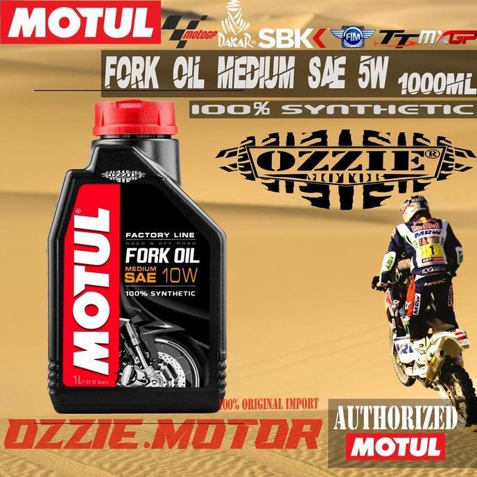 MOTUL FORK OIL MEDIUM 10W - 1L OLI SHOCK OHLINS