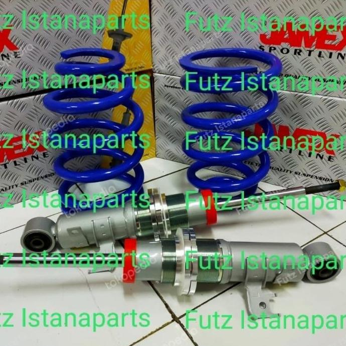 Coilover Shock Breaker Jamex Adjustable Innova / Reborn Depan Original