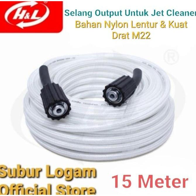 Selang Jet Cleaner 15 Meter Untuk Orion Superjet100Sm / Superjet100Sl Superjet 100 Sm / Sl