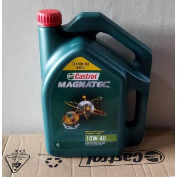 OLI CASTROL MAGNATEC SAE 10W-40 4L GALON