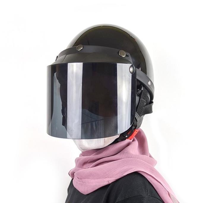 ACN Helmet Helm Retro Cetok Vintage Bogo Setengah Kepala Dewasa