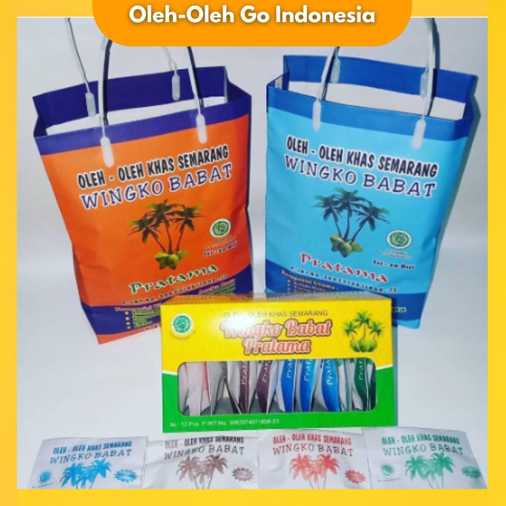 Wingko Babat Vacuum isi 20 Khas Semarang Kue Wingko Babat Bakar Manis Cap Pratama Termurah