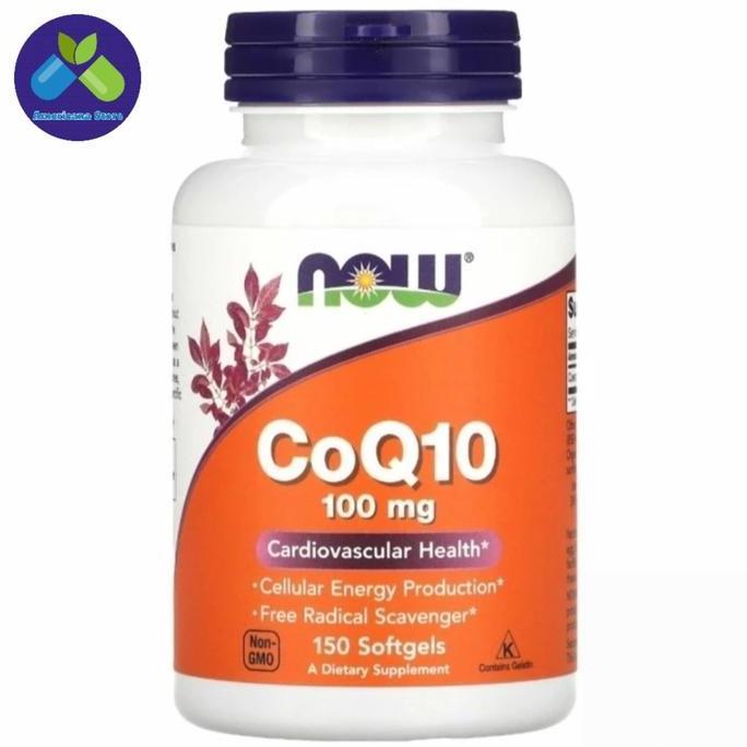 Now Foods CoQ10 100 mg 150 Softgels, Now Food Q10