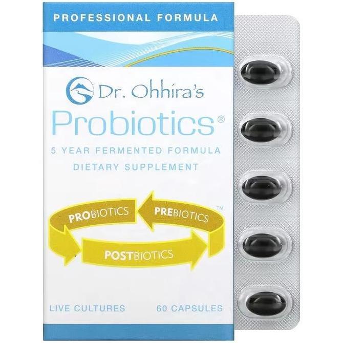 DR OHHIRA PROBIOTICS 60SOFT PROFESSIONAL PROBIOTIK PENCERNAAN