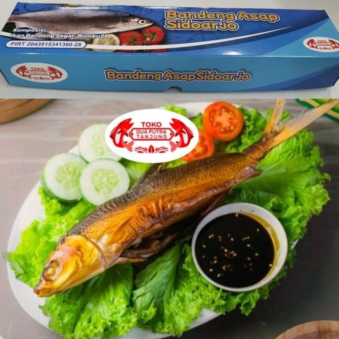 Ikan Bandeng Asap Duri / Tanpa Duri Siap Saji / Makan Tanjung Sidoarjo