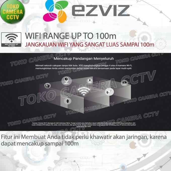 Agent- Nvr Wifi Wireless Ezviz X5S 8W 8Ch Nvr Ezviz 8 Channel