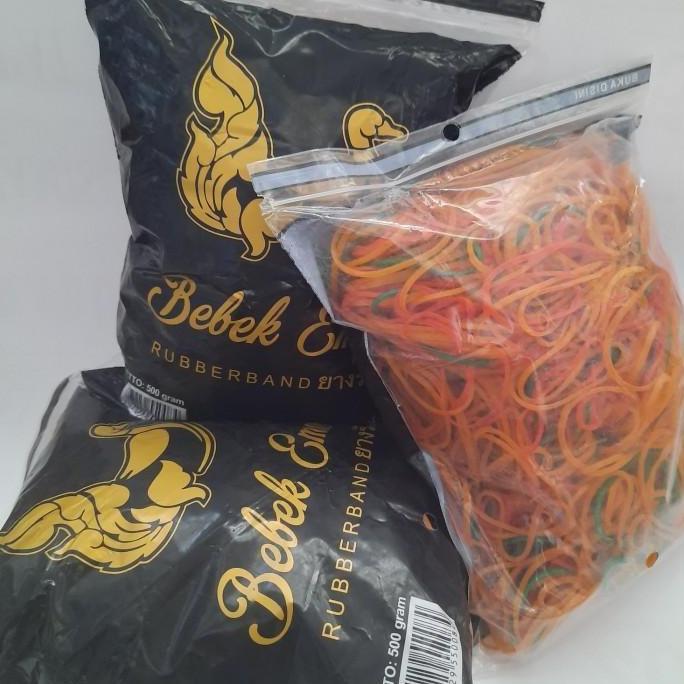 Karet pentil ( gelang ) bebek emas 500gr
