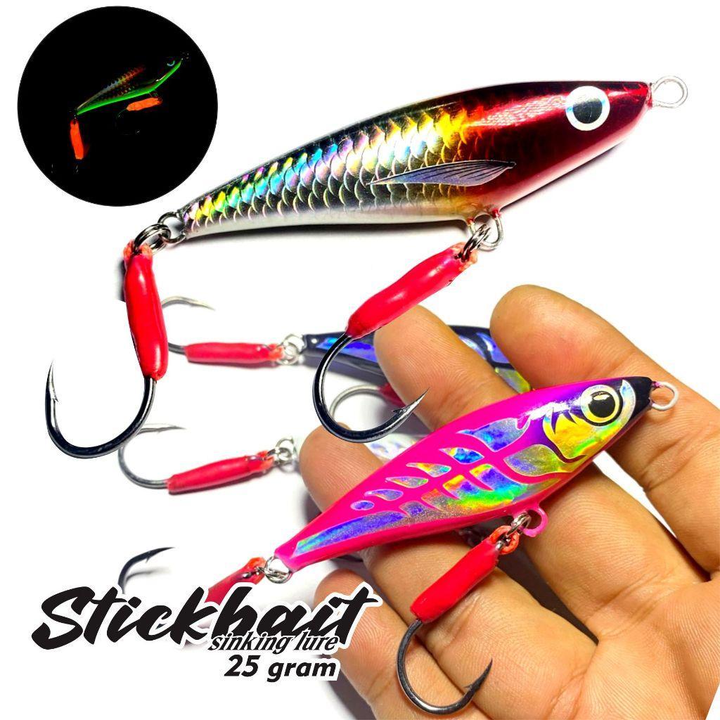 Stickbait Sinking Lure 25Gr Umpan Casting Premium Strike Cepat Gacor