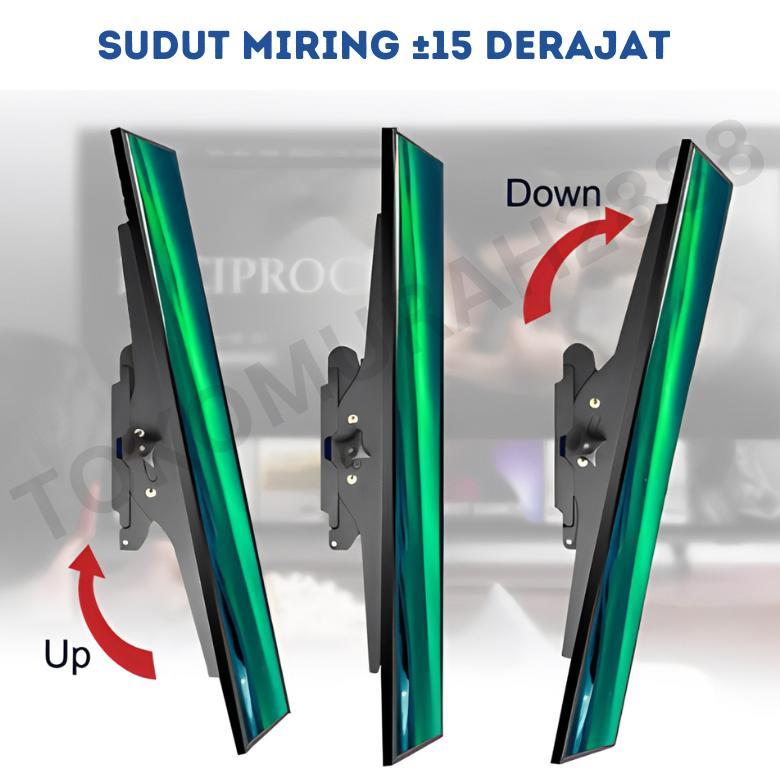 CUCI GUDANG BRACKET TV LED/BRACKET TV 14 s/d 42 inch/Bracket TV TEGAK