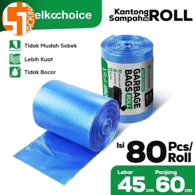 Ready  KANTONG PLASTIK SAMPAH BESAR TRASH BAG PLASTIK SAMPAH 120X180