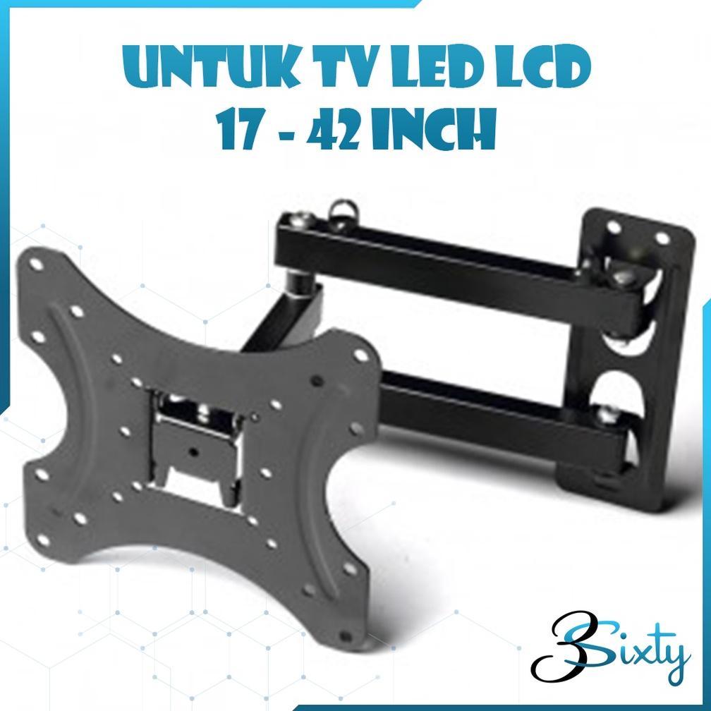 CUCI GUDANG BRACKET SWIVEL TV LED 14 17 19 20 22 24 27 32 40 43 Inch Universal Smart TV Digital LCD 