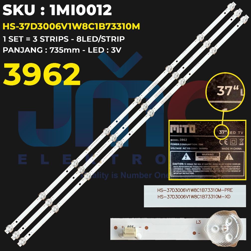 Sale Backlight TV Mito 40 37 Inch 3962 HL-00400A28-1001S-01 A2  4*10 / HS-37D3006V1W8C1B73310M