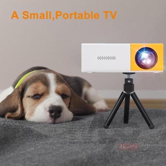 OTOMAX Mini Proyektor LED YG300 YG-300 YG 300 LCD Portable Projector Home