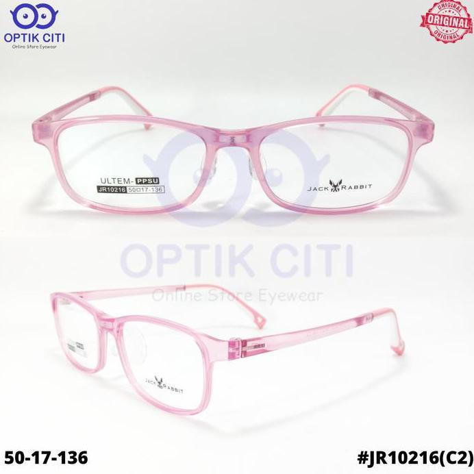 Frame Kacamata Anak-Anak Jack Rabbit JR 10216 Lentur Ringan Original murah