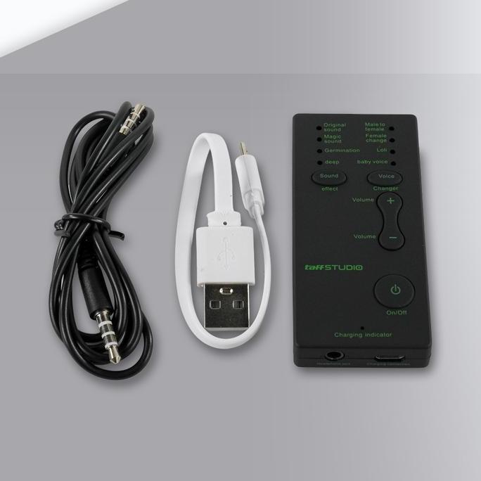 OTOMAX Alat Pengubah Suara Voice Changer Mini Portable - AE19 - Black