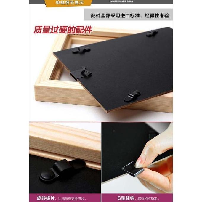 Bingkai Foto 4R 5R 8R A4 temperamen sastra dan mewah /Bingkai Foto 8R/10R