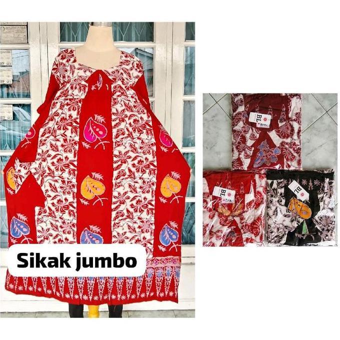 Daster Batik Bl Solo Super Jumbo Ld 150-160