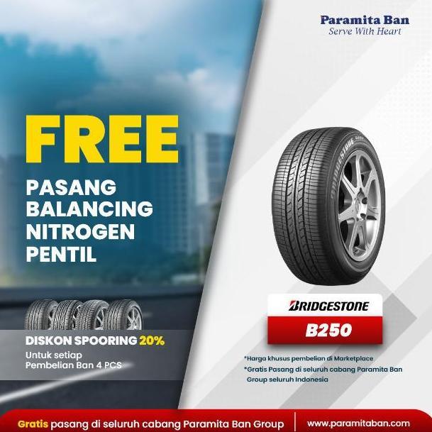 Terlaris Ban Bridgestone B250 185/70 14 Ban Mobil R14