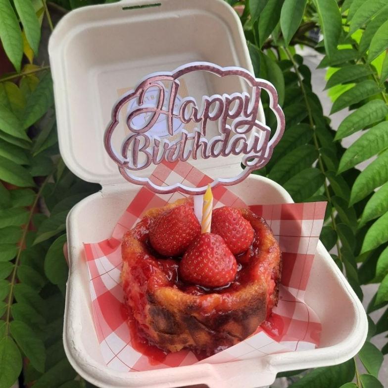 ZMUFITES Burnt Basque Cheesecake 10cm|Hampers burnt basque cheesecake Termurah