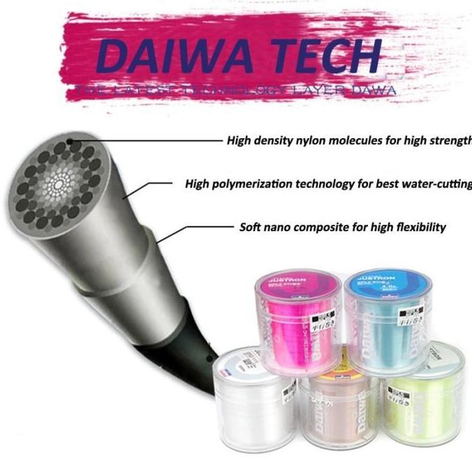 Fishx- Daiwa Senar Pancing Nilon Pe / Senar Pancing Kuat / Benang Pancing