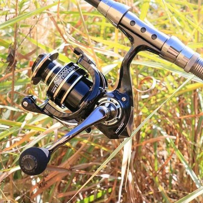 Fishx- Reel Pancing Besi Ukuran 2000 3000 4000 5000 6000 Reel Ful Besi Ril Pancing