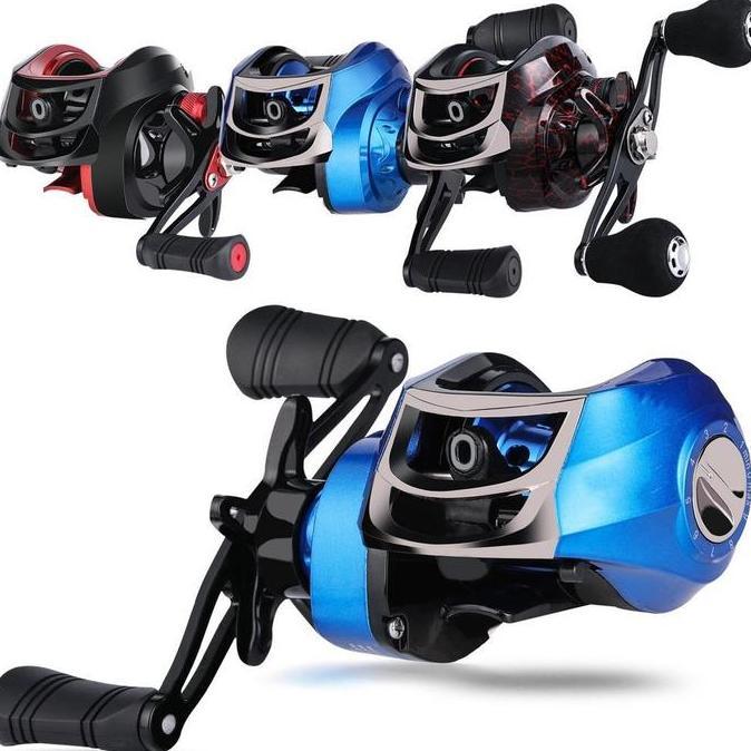 Fishx- Metal Spool Baitcasting Fishing Reel Bc 8Kg Max Drag Gulungan Pancing Ukuran Bantalan Bola Ba