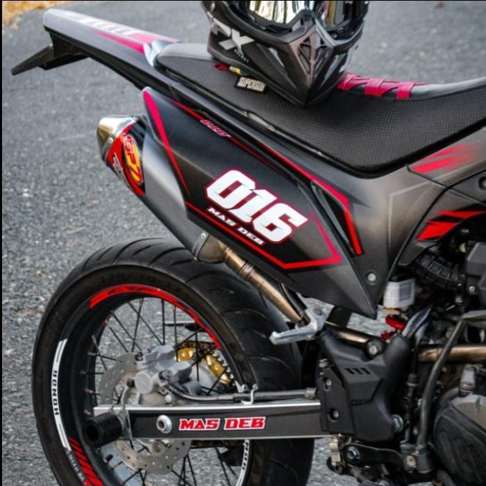 Decal Crf 150 L / Sticker Decals Crf 150 L / Stiker Decal Crf A07 Original Dan Terpercaya