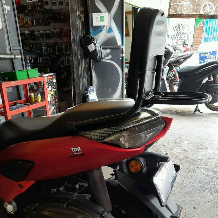 Sandaran Jok Belakang Motor Nmax New 2020 2021 2022 Original Dan Terpercaya