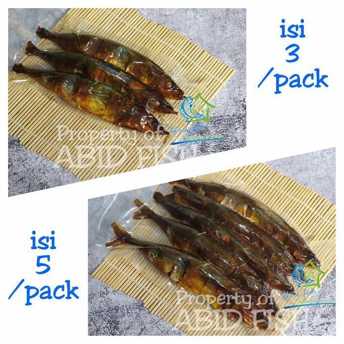 Lazatos- Ikan Layang Asap Ukuran Sedang | Layang Asap | Ikan Asap | Layang