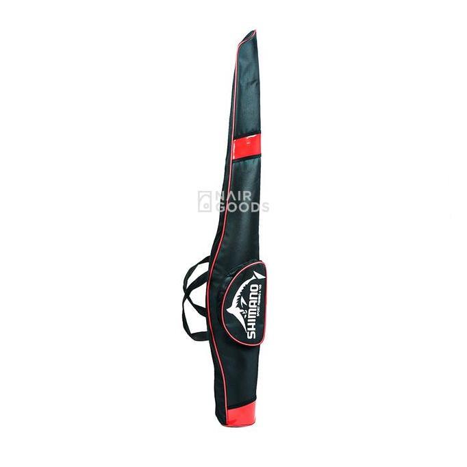 Fishx- Tas Joran Pancing Cg1 Shimano Bahan Denim Lapisan Busa Model Slempang Ukuran 80 Cm 100 Cm 120