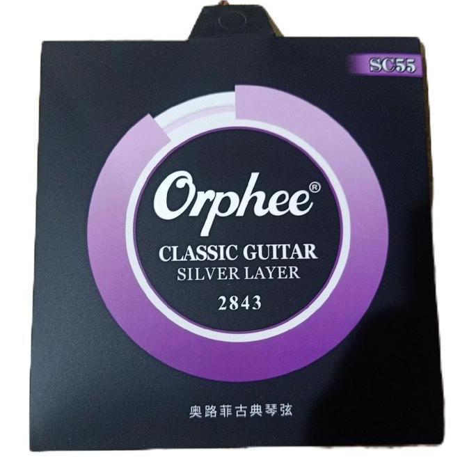 Senar gitar Orphee klasik nylon SC55 senar gitar Original