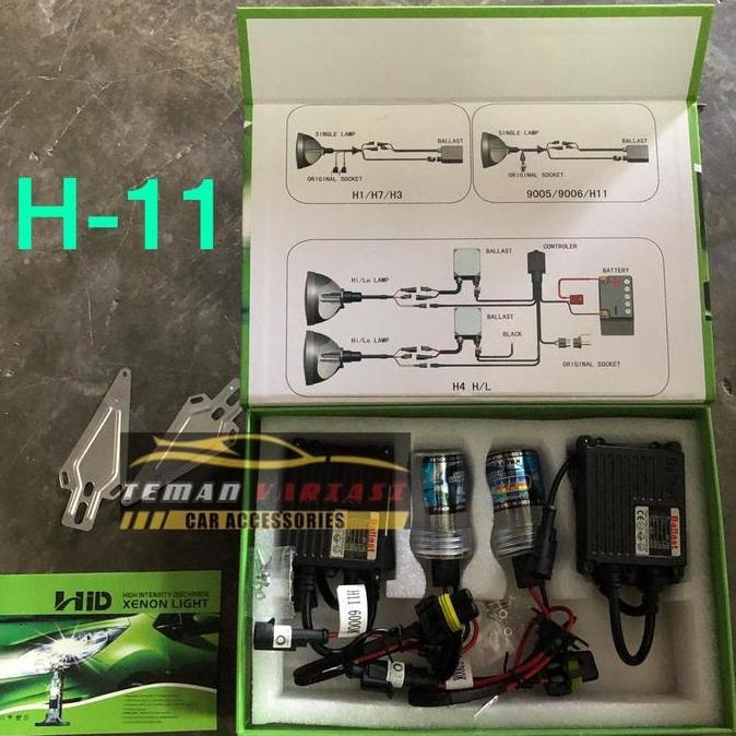 BOHLAMP LAMPU HID XENON LIGHT MOBIL H11 H-11 H 11 HARGA SPESIAL
