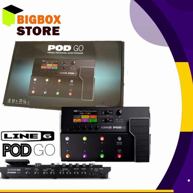 TERBARU Line 6 POD go Multi Effect BISA GOSEND