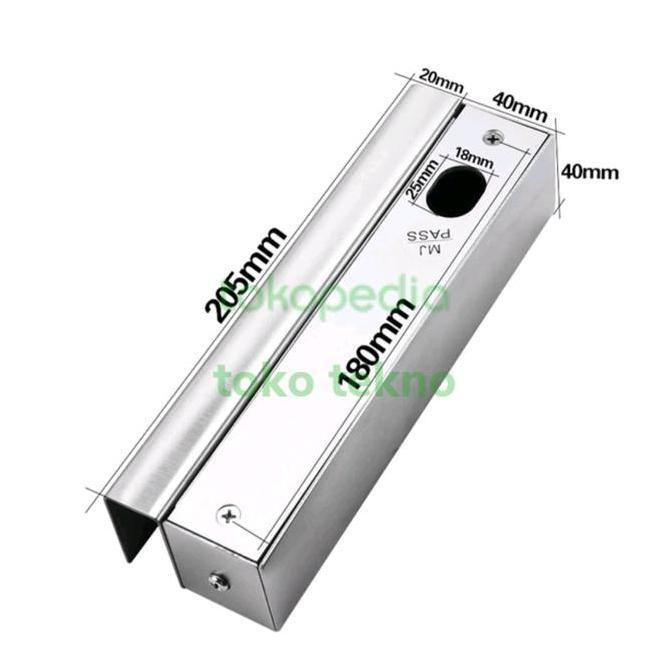 Scur- Dropbolt 5 Wire + Breket Dropbolt Pintu Kaca - Akses Door ( 1 Set )