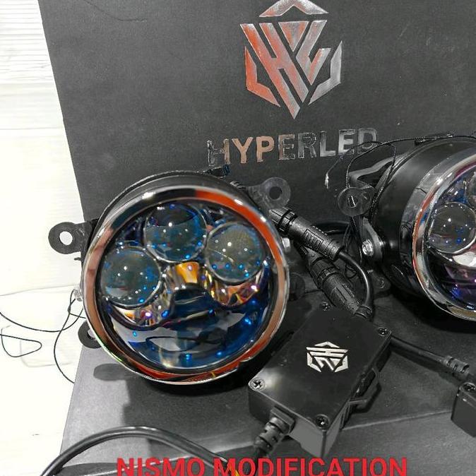 Promo FOGLAMP projector Honda city hatchback 2021 foglamp jazz gk5 merk hyperled laser tembak Diskon