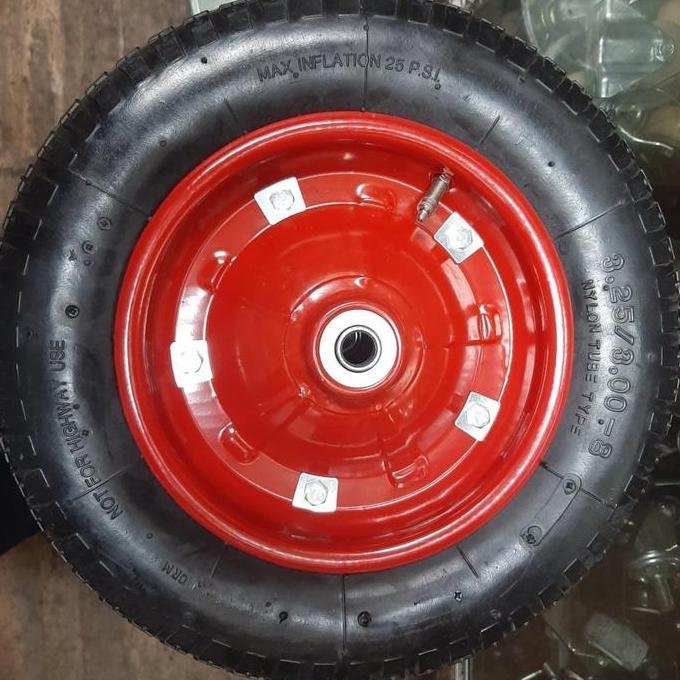 Roda Gerobak Sorong BAN HIDUP / Gerobak Pasir Arco / Roda Angkong BARU