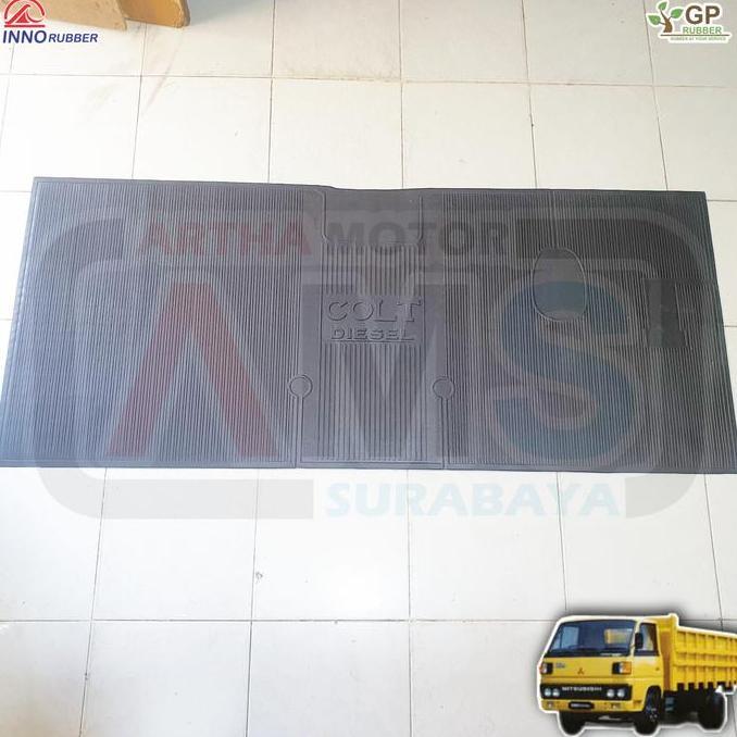 hanya disini] Karpet Karet Alas Lantai Kabin Truk Colt Diesel Umplung 100PS 120PS PS100 PS120 Depan