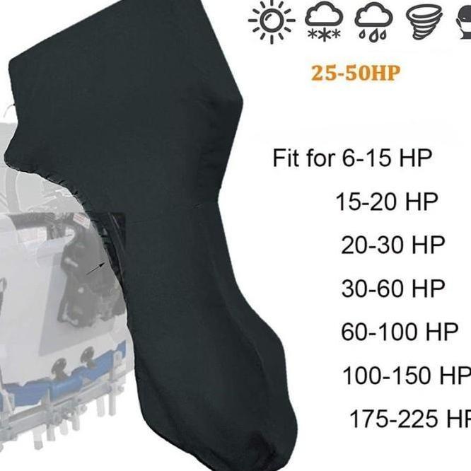 Penutup Cover Mesin Tempel Boat Engine Cover/Penutup Cover Mesin Tempel  Hitam