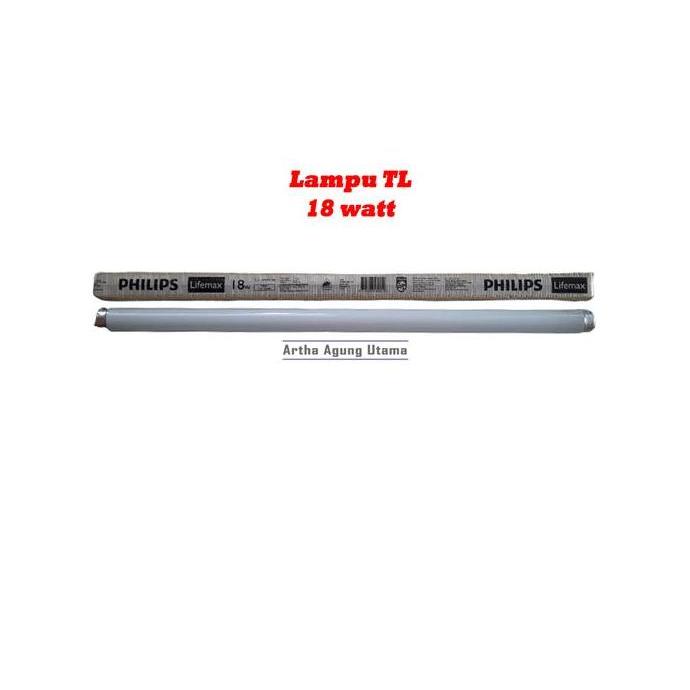 best seller] Lampu TL 18 W Philips / Lampu Neon 18Watt / TL 18W / 18 WATT PHILIPS