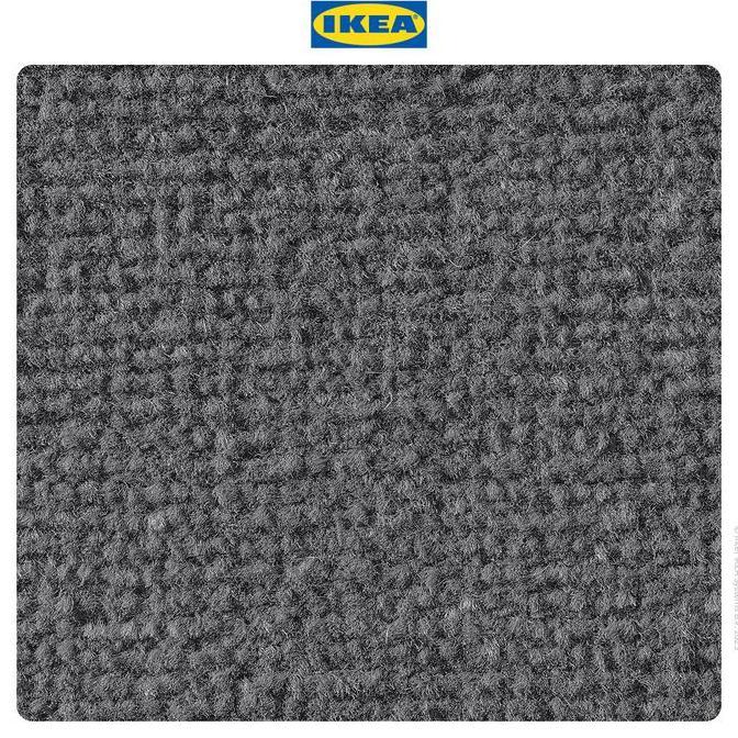 IKEA FLOTTBRO Keset Pintu Minimalis Abu 40x60cm