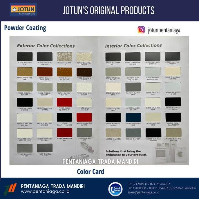 Colorbit- Cat Powder Coating Jotun Hitam Texture Pasir 1005251Px20 Pe 7001 Extr
