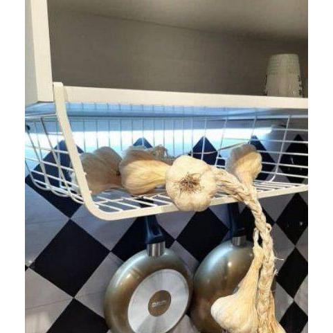 BEBAS ONGKIR - RAK GANTUNG SISIP LEMARI PUTIH INFORMA SIZE L