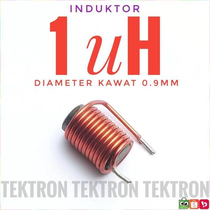 Murah (1) INDUKTOR 1uH RFC 1 uH d 0.9mm 6Amp tek70n Segera Beli