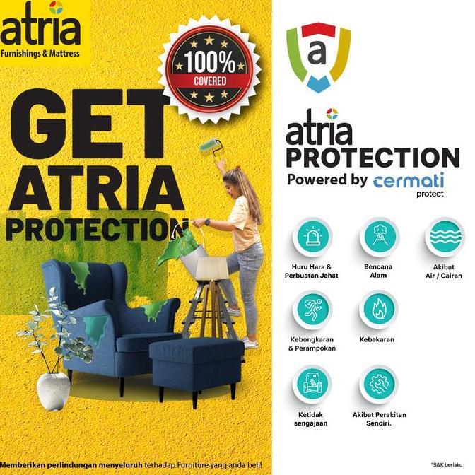Atria Meja Komputer Andrea (TERBAIK) (TERBARU) (TERMURAH)