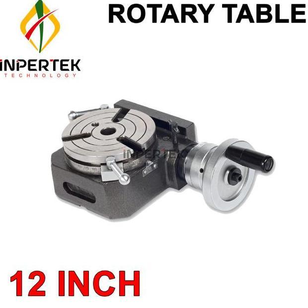 STYLENO Rotary Table 12" Meja Putar Milling Dividing Vertical Horizontal 12 In