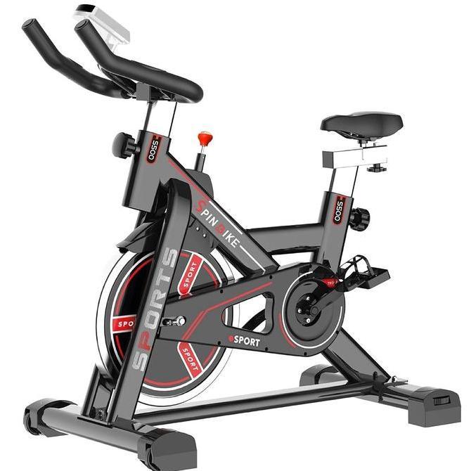 PAPANDAYAN Sepeda Statis Spinning Bike S500 Alat Olahraga Gym Fitness Cardio Kaki Kursi Otot  Perut 