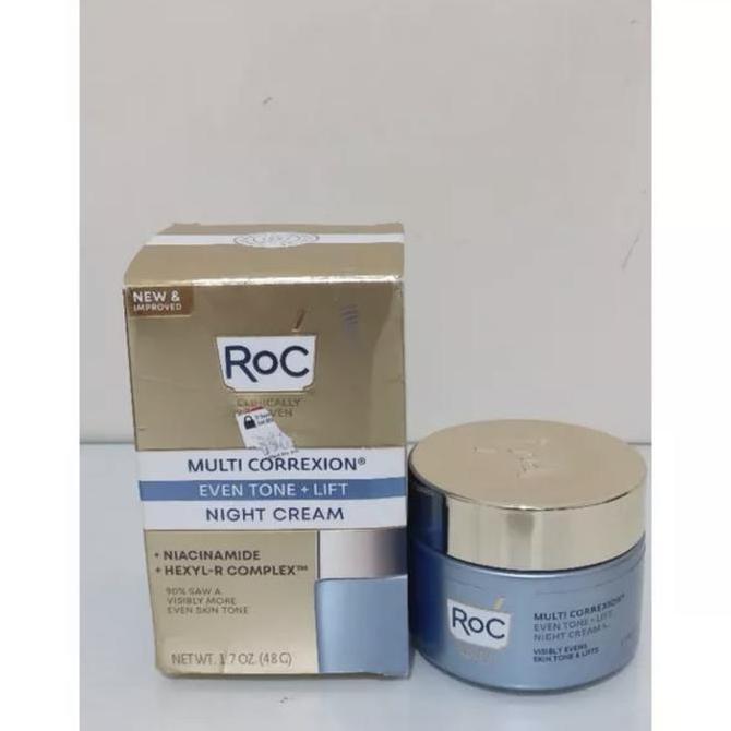 New Look Roc Multi Correxion Even Tone + Lift Night Cream Moisturizer