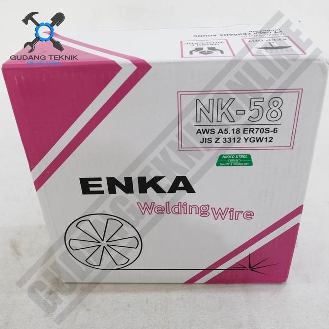 PANGRANGO Kawat Las CO2 Wire MIG 0.8mm 15Kg Enka NK58 - Kawat Las 0.8 mm Mig