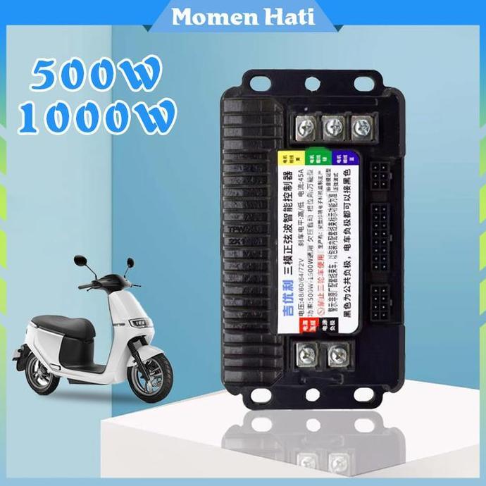 MIOSHINOCHE 48-60V45A 500W 1000W Kontroler Motor Listrik Controller Sepeda Listrik