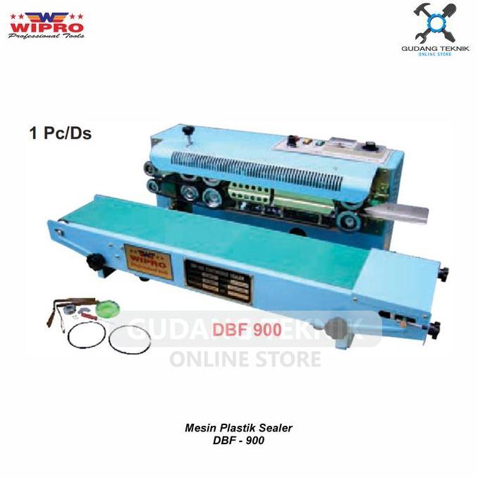 MIOSHINOCHE Mesin Plastik Sealer WIPRO DBF-900 / Mesin Siler Perekat Plastik WIPRO